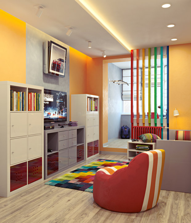 Фото из портфолио Радужный гранат – фотографии дизайна интерьеров на INMYROOM