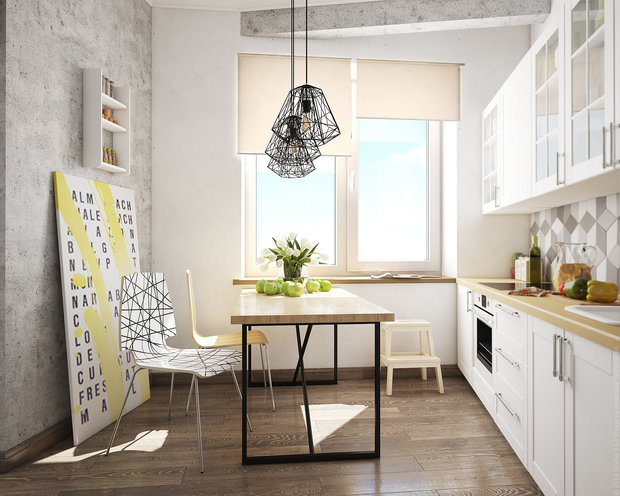 Фото из портфолио Женский лофт – фотографии дизайна интерьеров на INMYROOM