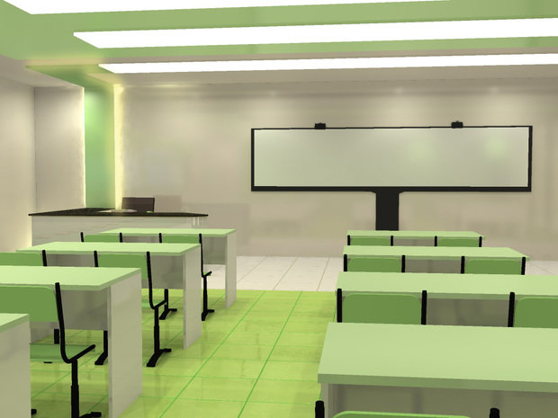 Фото из портфолио Школа, 2012 – фотографии дизайна интерьеров на INMYROOM