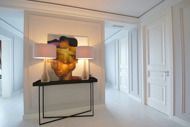 Фотография: Мебель и свет в стиле Скандинавский, Классический, Современный, Квартира, Проект недели, Екатеринбург, Монолитный дом, 3 комнаты, Более 90 метров, MEDIANA interiors – фото на INMYROOM