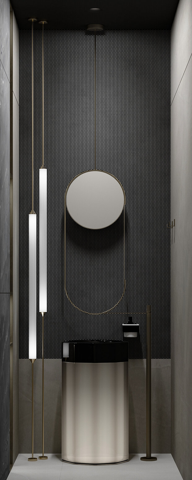 Фото из портфолио ЖК Capital Towers - Дизайн интерьера квартиры 100 м.кв. – фотографии дизайна интерьеров на INMYROOM