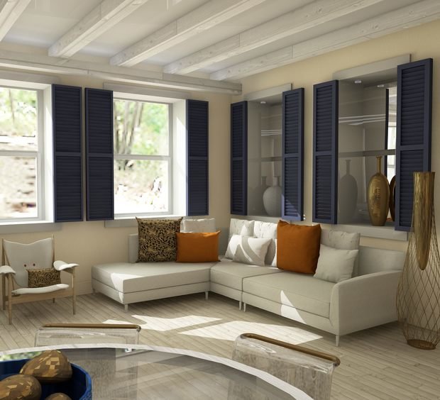 Фото из портфолио Средиземноморье - дизайн проект квартиры – фотографии дизайна интерьеров на INMYROOM