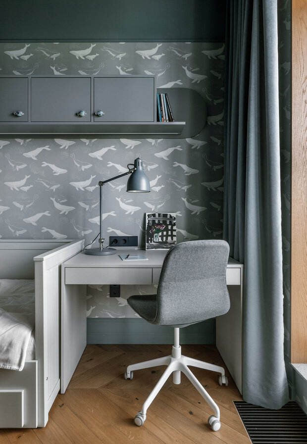 Фотография: Детская в стиле Современный, Дом, Проект дня, Дом и дача, Беларусь, 4 и больше, Более 90 метров, эклектика с элементами современного и винтажного стилей, Гродно, Юлия Страпко – фото на INMYROOM