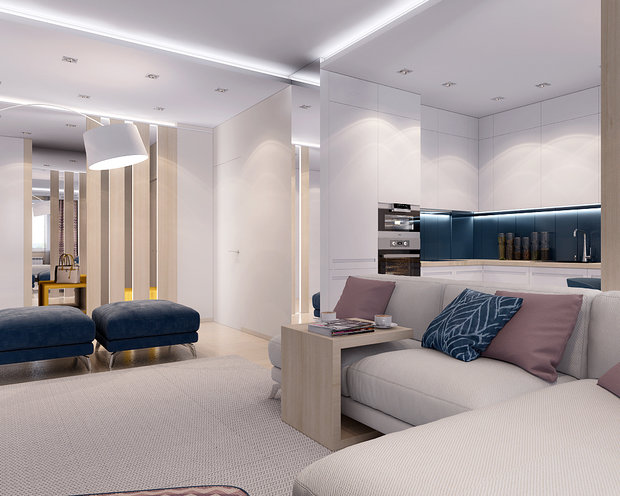 Фото из портфолио Студия в современном стиле – фотографии дизайна интерьеров на INMYROOM