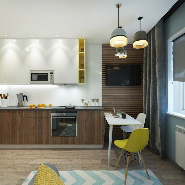 Фото из портфолио Квартира в экостиле – фотографии дизайна интерьеров на INMYROOM