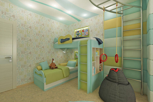 Фото из портфолио Квартира для молодой семейной пары с ребёнком в г. Екатеринбург – фотографии дизайна интерьеров на INMYROOM