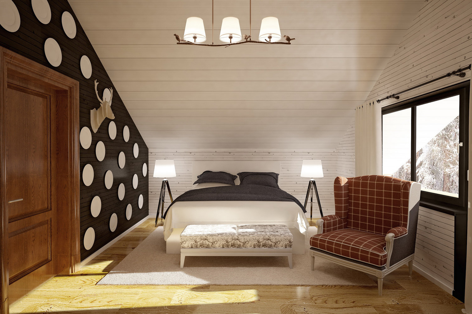 Фото из портфолио Коттедж в поселке "Гармония" – фотографии дизайна интерьеров на INMYROOM Фото из портфолио Коттедж в поселке "Гармония" – фотографии дизайна интерьеров на INMYROOM