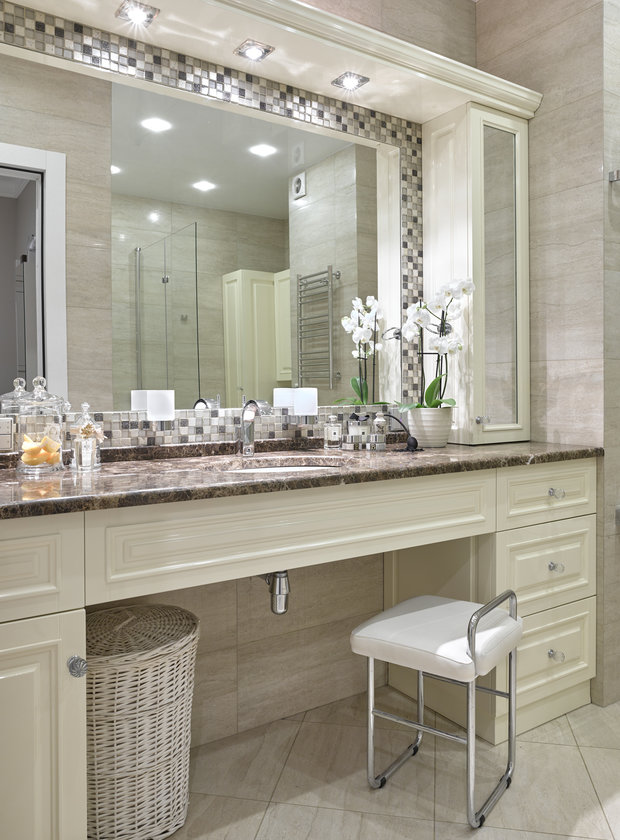 Фотография: Ванная в стиле Классический, Квартира, Проект недели, Москва – фото на INMYROOM