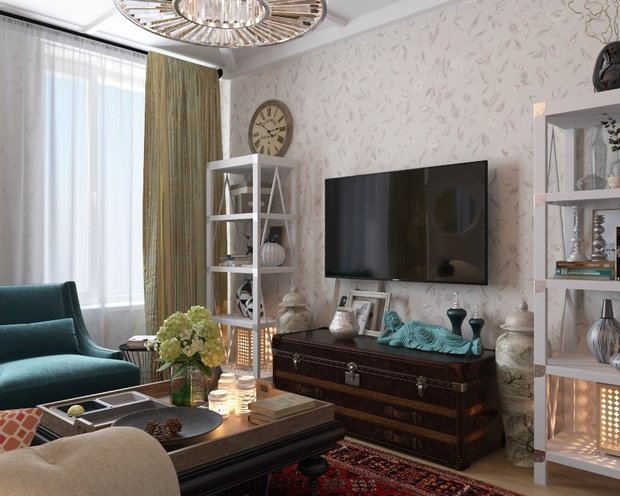 Фото из портфолио Путешествуя по миру...Квартира, в которой смешались стили и эпохи – фотографии дизайна интерьеров на INMYROOM
