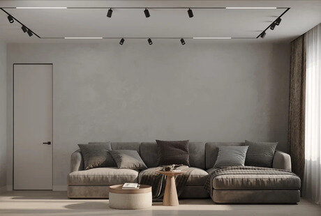 Дизайн-проект квартиры в ЖК «NewПитер» в стиле современный минимализм