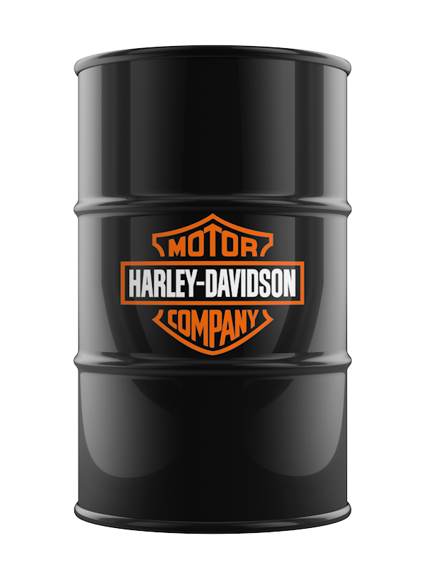 Тумба-бочка Harley черного цвета