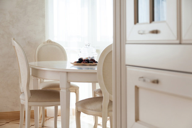 Фотография: Кухня и столовая в стиле Классический, Квартира, Дома и квартиры, Проект недели, Москва – фото на INMYROOM