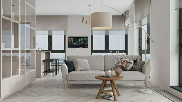 Фото из портфолио ЖК Wellton Towers 70 м – фотографии дизайна интерьеров на INMYROOM