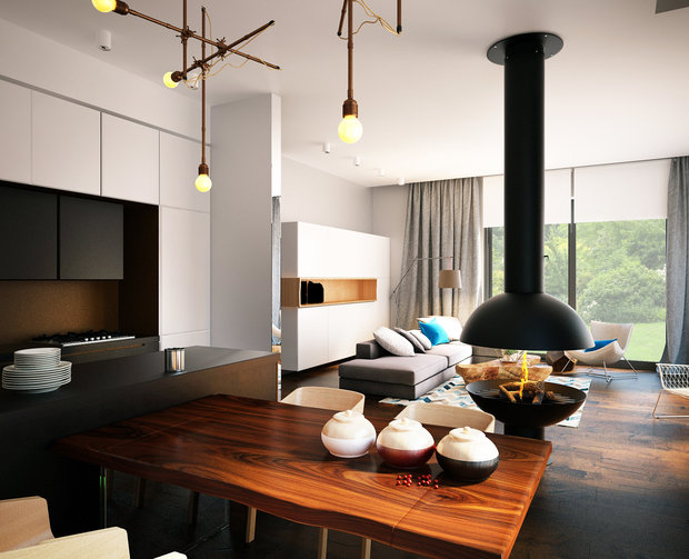 Фото из портфолио Эко-минимализм  – фотографии дизайна интерьеров на INMYROOM