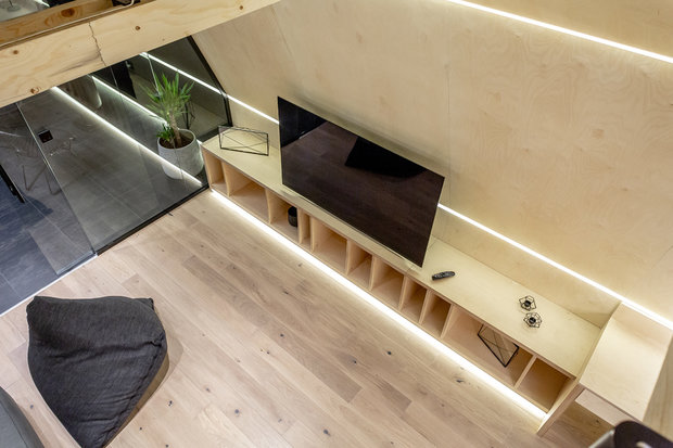 Фото из портфолио Две стороны одной мансарды – фотографии дизайна интерьеров на INMYROOM