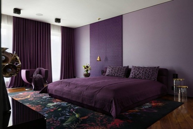 Фото из портфолио Фиолетовое счастье – фотографии дизайна интерьеров на INMYROOM