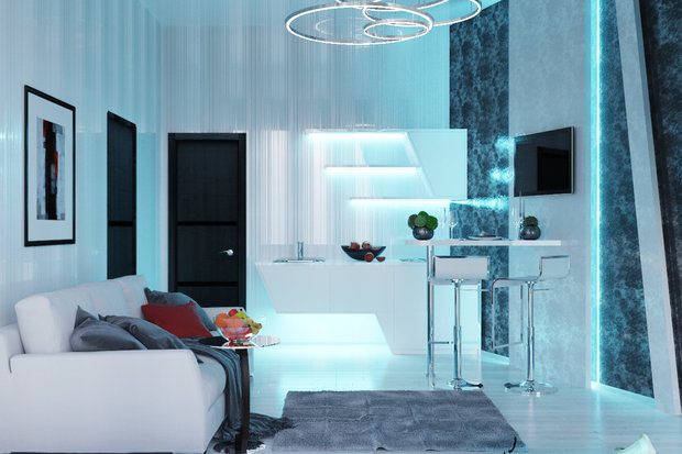 Фото из портфолио Гостевые апартаменты в современном стиле – фотографии дизайна интерьеров на INMYROOM