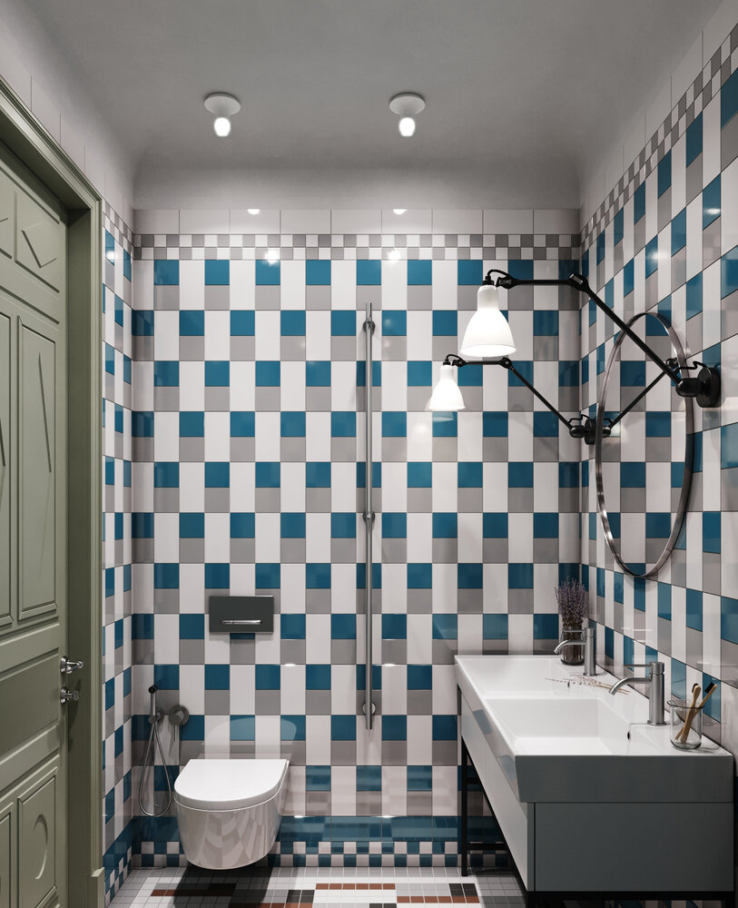 Фотография: Ванная в стиле Современный, Эклектика, Квартира, Проект недели, Москва, 4 и больше, Более 90 метров – фото на INMYROOM Фотография: Ванная в стиле Современный, Эклектика, Квартира, Проект недели, Москва, 4 и больше, Более 90 метров – фото на INMYROOM