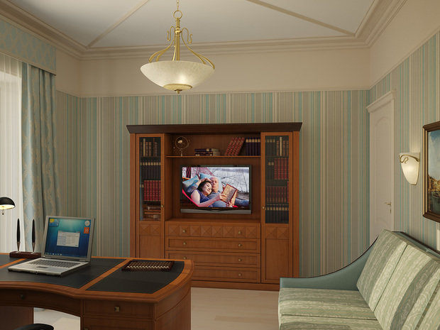 Фотография: Офис в стиле Классический, Квартира, Дома и квартиры, Москва – фото на INMYROOM