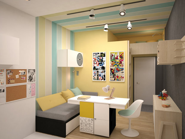 Фото из портфолио В традициях скандинавского дизайна – фотографии дизайна интерьеров на INMYROOM