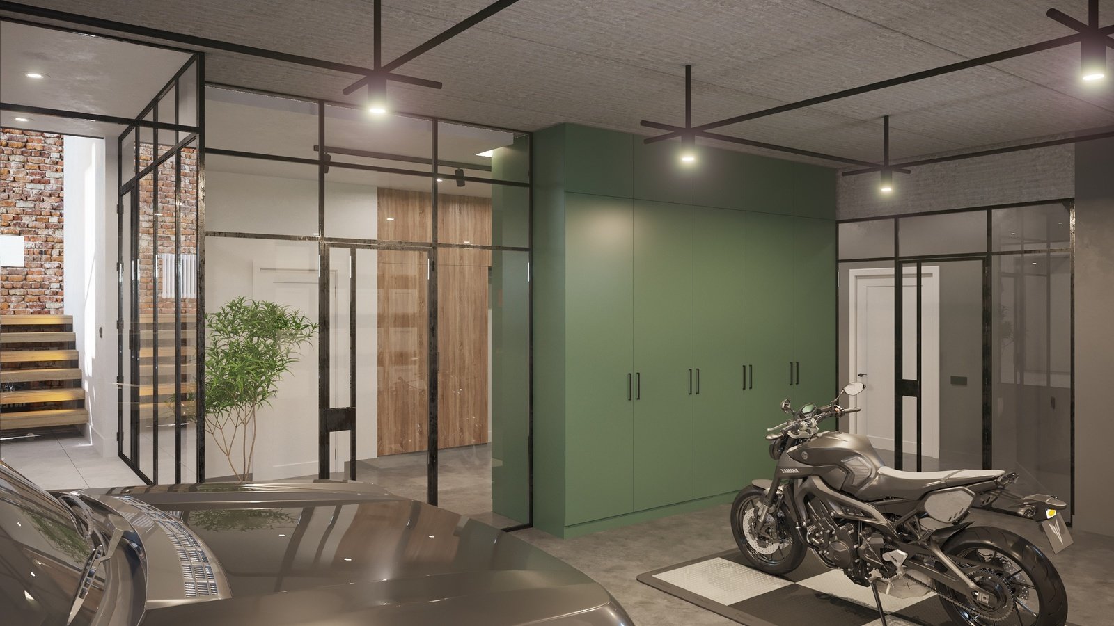 Фото из портфолио таунхаус "Smart Loft" – фотографии дизайна интерьеров на INMYROOM Фото из портфолио таунхаус "Smart Loft" – фотографии дизайна интерьеров на INMYROOM