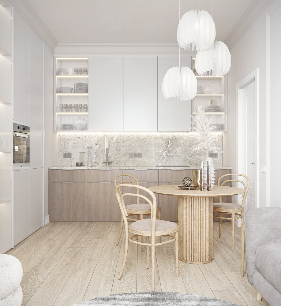 Фото из портфолио Кухня-гостиная – фотографии дизайна интерьеров на INMYROOM Фото из портфолио Кухня-гостиная – фотографии дизайна интерьеров на INMYROOM