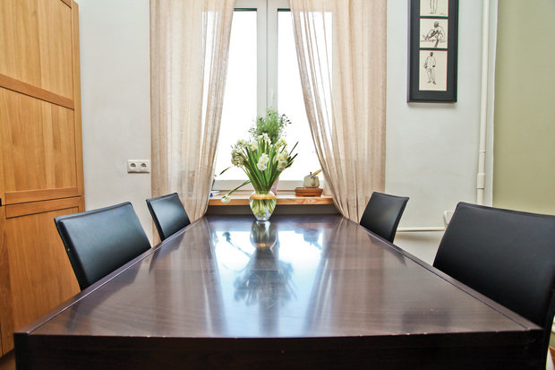 Фотография: Кухня и столовая в стиле Современный, Квартира, Дома и квартиры, Перепланировка – фото на INMYROOM