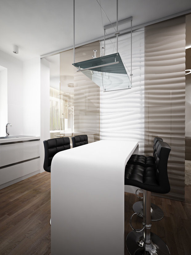 Фото из портфолио Черное и белое  – фотографии дизайна интерьеров на INMYROOM