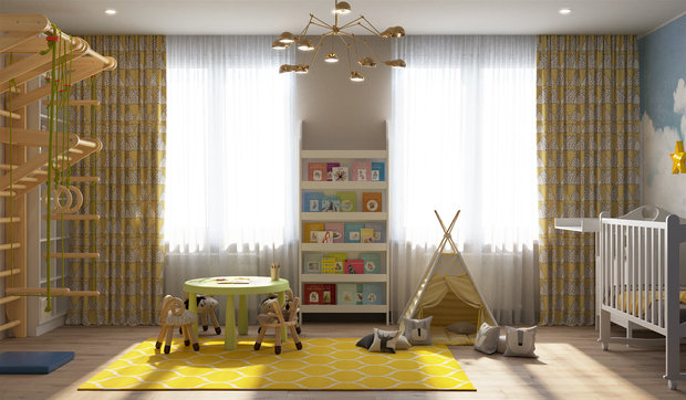 Фото из портфолио Изумрудные холмы – фотографии дизайна интерьеров на INMYROOM