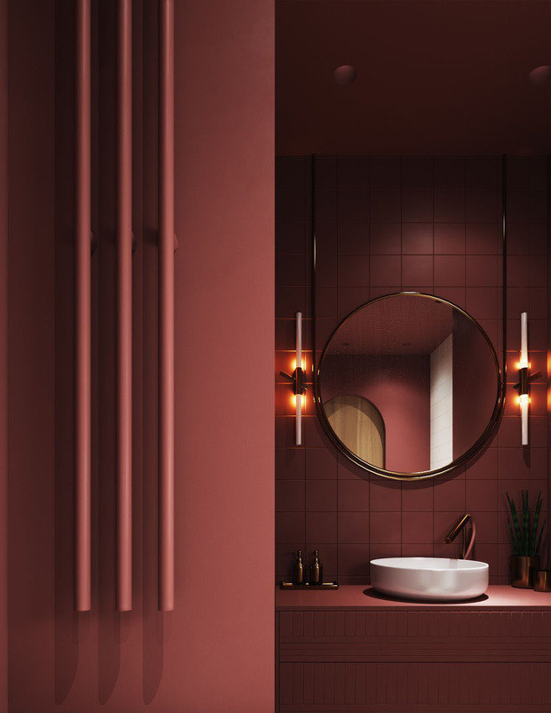 Фотография: Ванная в стиле Минимализм, Советы, Алена Власова, советы профи, Brite, Teflon, Ti-Pure, как выбрать краску – фото на INMYROOM