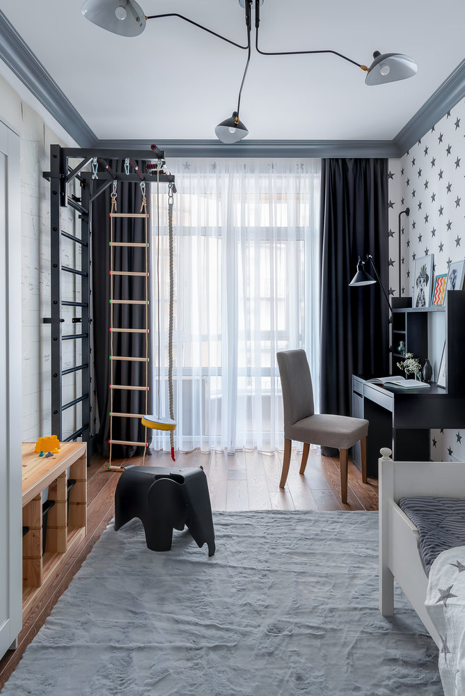 Фотография: Детская в стиле Скандинавский, Классический, Современный, Квартира, Проект недели, 3 комнаты, 60-90 метров, Владивосток, Елена Теплова – фото на INMYROOM Фотография: Детская в стиле Скандинавский, Классический, Современный, Квартира, Проект недели, 3 комнаты, 60-90 метров, Владивосток, Елена Теплова – фото на INMYROOM