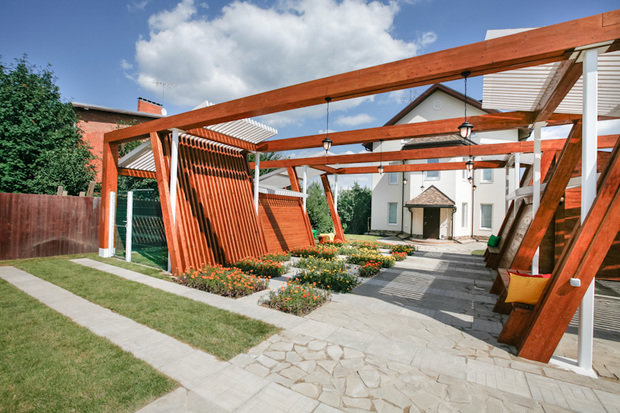 Фотография: Ландшафт в стиле Современный, Стиль жизни, Дача, Дачный ответ – фото на INMYROOM