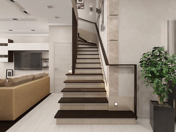 Фото из портфолио Таунхаус в Подмосковье – фотографии дизайна интерьеров на INMYROOM