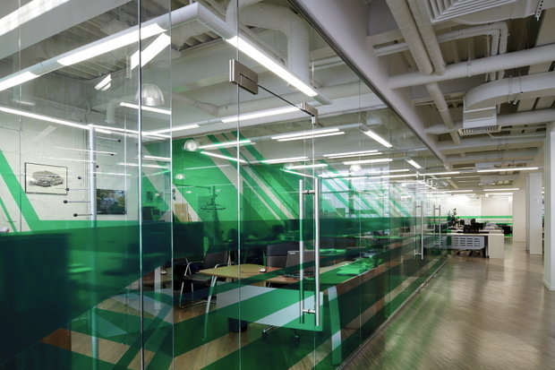 Фото из портфолио Дизайн офиса BNP Paribas – фотографии дизайна интерьеров на INMYROOM