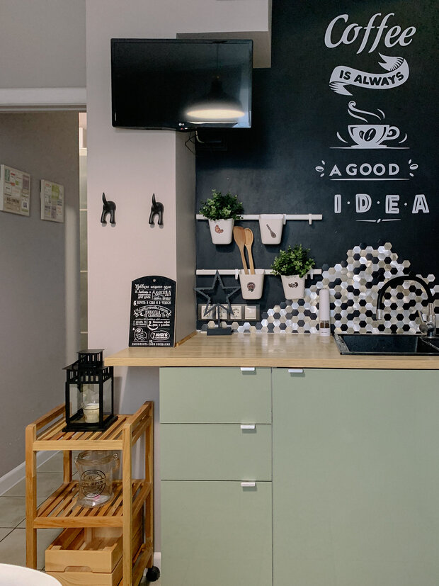 Фотография: Кухня и столовая в стиле Скандинавский, Ремонт на практике – фото на INMYROOM