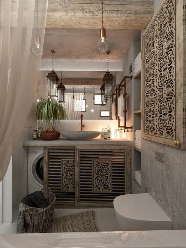 Фотография: Ванная в стиле Восточный, Декор интерьера, Советы – фото на INMYROOM