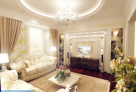 Двухкомнатная квартира 70 кв. м в стиле прованс