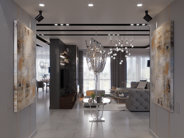 Фото из портфолио Элегантный минимализм – фотографии дизайна интерьеров на INMYROOM