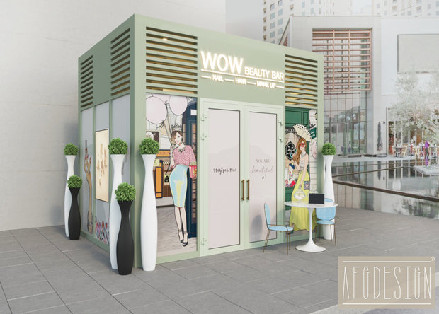 Фото из портфолио Wow Beauty Bar – фотографии дизайна интерьеров на INMYROOM