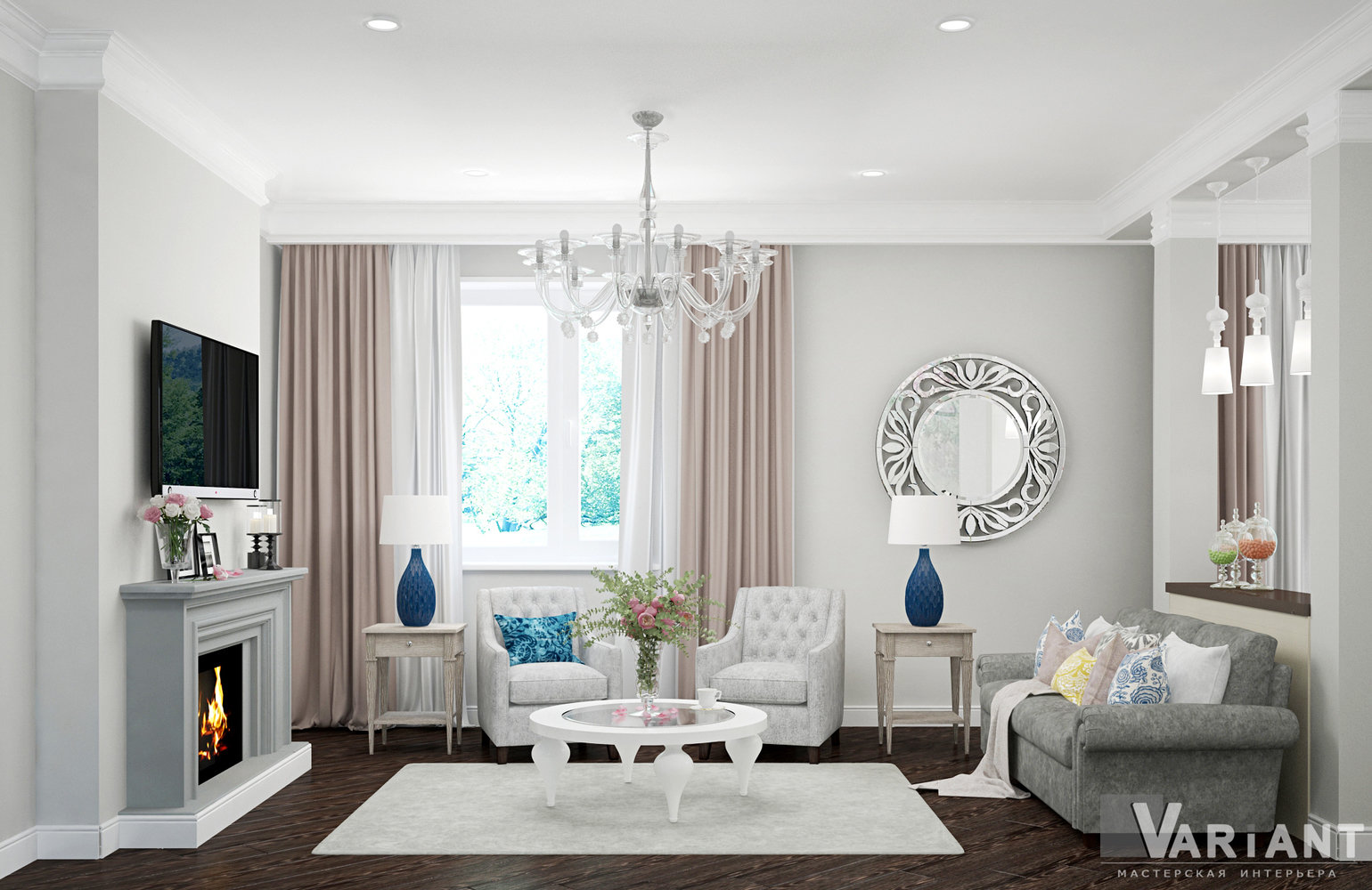 Фото из портфолио Дизайн интерьера частного дома по ул. Виражная (г.Пенза) – фотографии дизайна интерьеров на INMYROOM Фото из портфолио Дизайн интерьера частного дома по ул. Виражная (г.Пенза) – фотографии дизайна интерьеров на INMYROOM