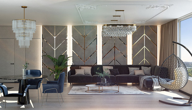 Фото из портфолио 4. Amazing columns. – фотографии дизайна интерьеров на INMYROOM