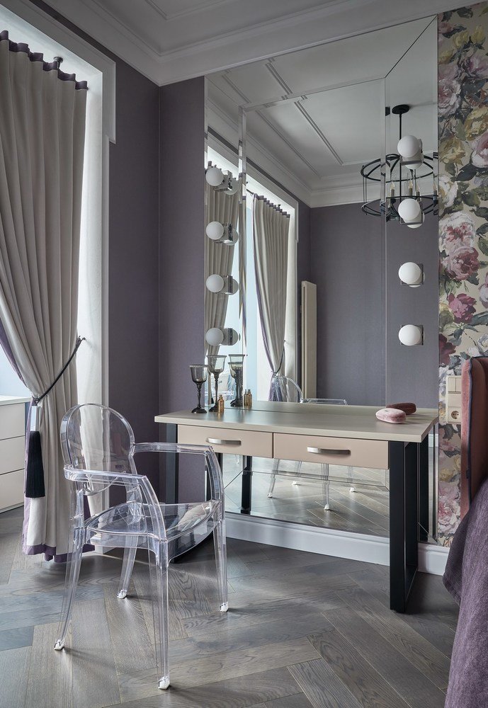 Фотография: Спальня в стиле Современный, Эклектика, Квартира, Проект недели, Калининград, 4 и больше, Более 90 метров, Виктория Лазарева – фото на INMYROOM