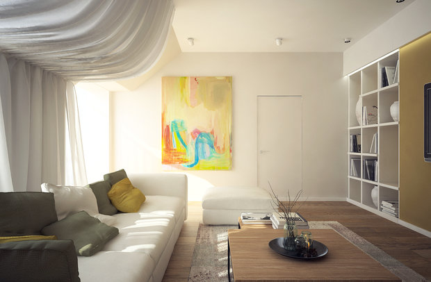 Фотография: Гостиная в стиле Современный – фото на INMYROOM