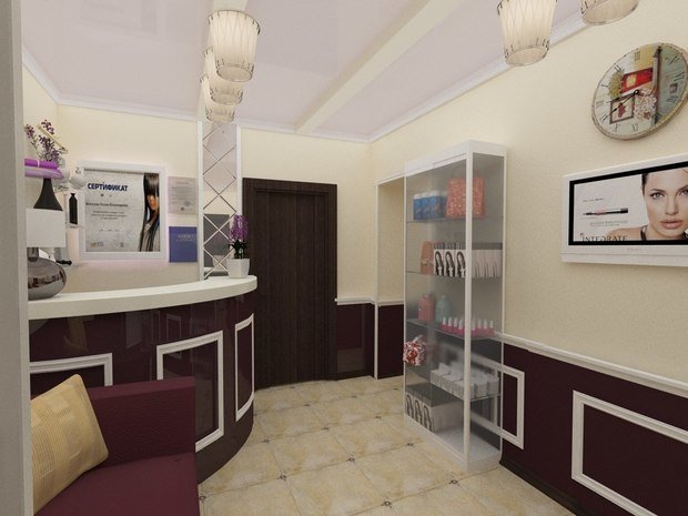 Фото из портфолио Салон красоты в пос. Солнечном. – фотографии дизайна интерьеров на INMYROOM