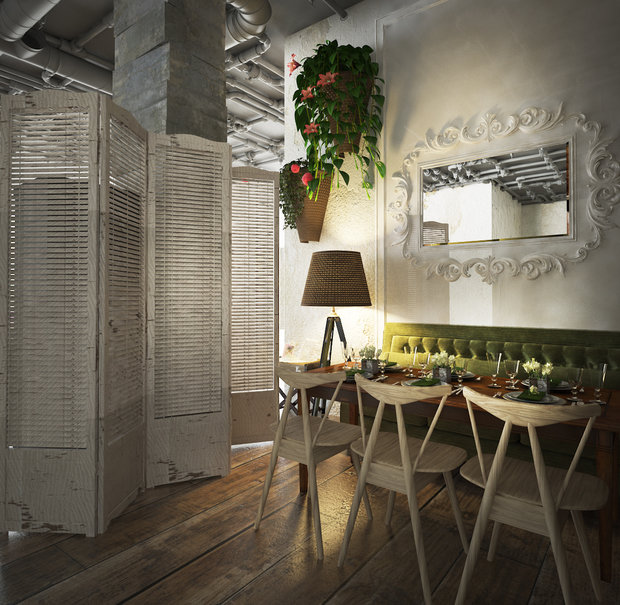 Фото из портфолио Ресторан актуального дизайна – фотографии дизайна интерьеров на INMYROOM