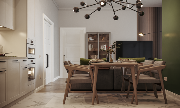 Фото из портфолио 1147 / 64 кв. м. – фотографии дизайна интерьеров на INMYROOM