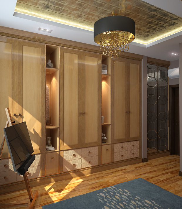 Фото из портфолио Гардеробная комната – фотографии дизайна интерьеров на INMYROOM