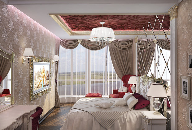 Фото из портфолио Спальня кв Юбилейный – фотографии дизайна интерьеров на INMYROOM