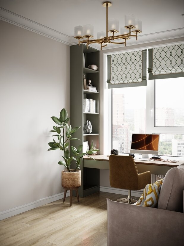 Фото из портфолио Квартира в ЖК «Символ», 90 м² – фотографии дизайна интерьеров на INMYROOM