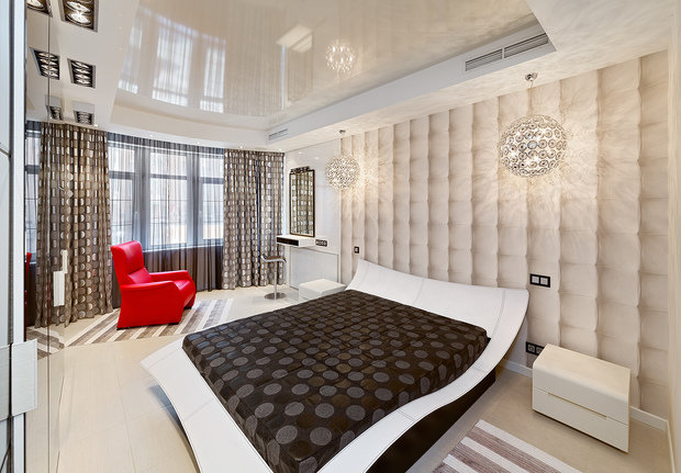 Фото из портфолио Дизайн спальни в стиле Ар-деко  – фотографии дизайна интерьеров на INMYROOM
